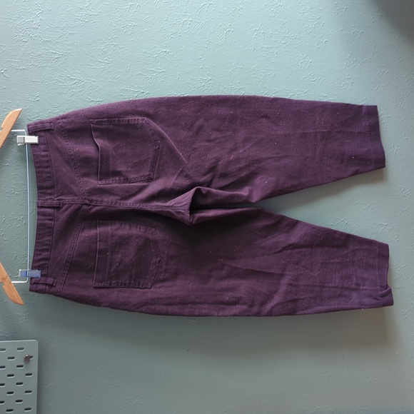 Frank & Oak Plum Amelia Balloon Pants - Picture 3 of 10